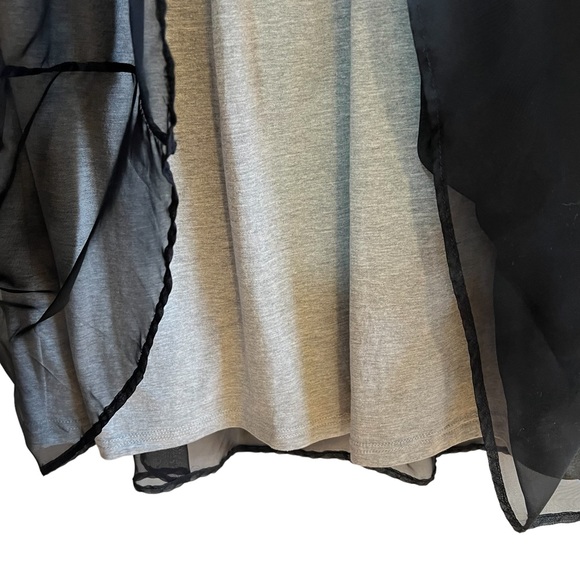 Sylvian Heach chiffon layered viscose a-line midi skirt Sz M excellent condition - Picture 4 of 15